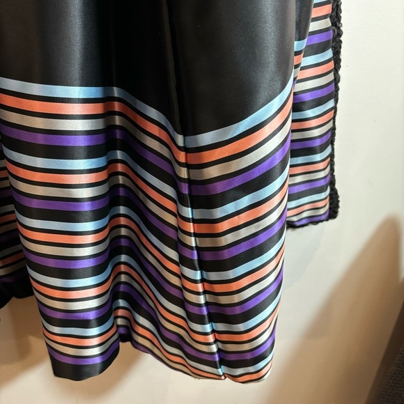 WOODWARDS Sz L-XL Mid  Length Unique Lining Buttoned Vintage Persian Lamb Coat - Picture 12 of 12